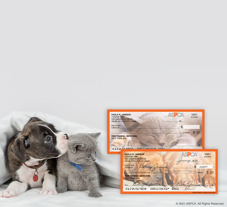 Savings to be proud of! 20% OFF all ASPCA checks with code ASPCA20. Shop Now.