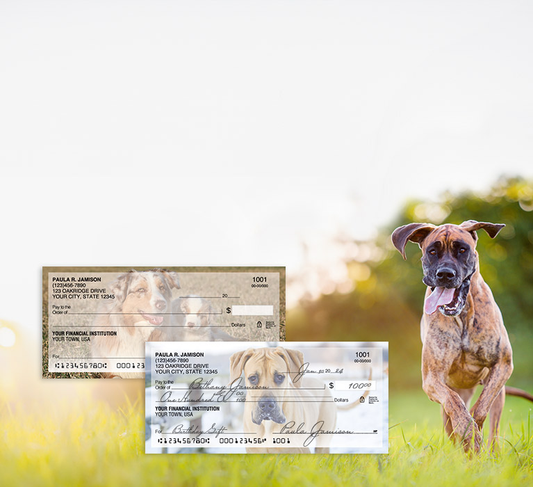 20% OFF all personal checks - Shop Now.
