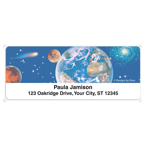 Designs by Shan Celestial Bodies Sheet Labels