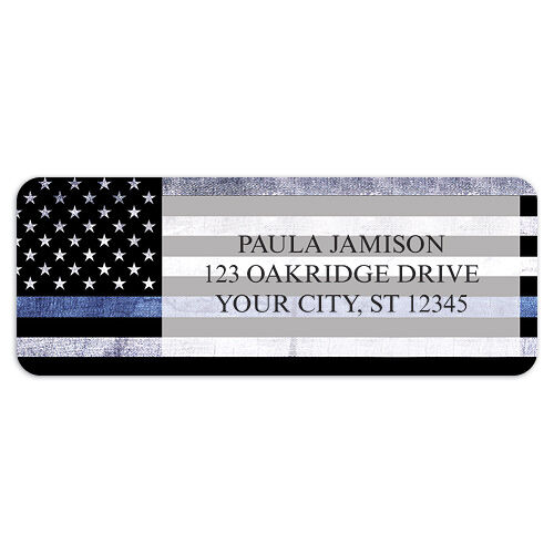 Support Our Police Sheet Labels