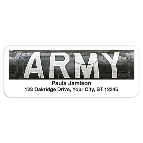 Army Sheet Labels