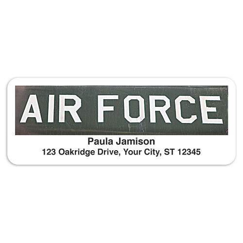 Air Force Sheet Labels