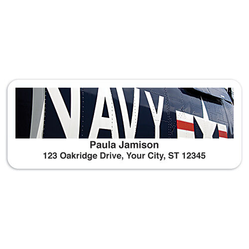 Navy Sheet Labels