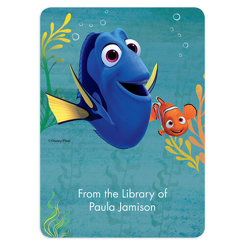 Finding Dory Book Plate Labels