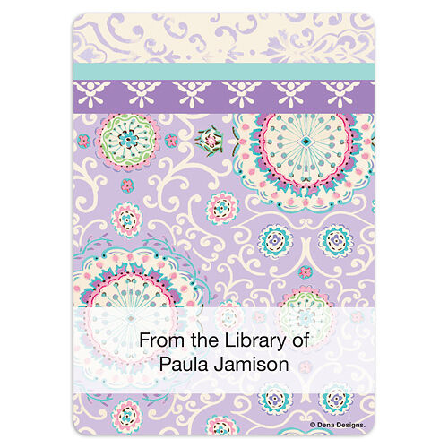 Positively Purple Book Plate Labels