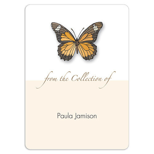 Butterflies Book Plate Labels