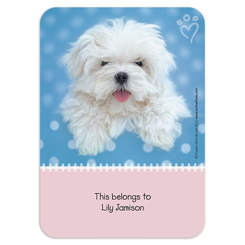 Puppy Love Book Plate Labels