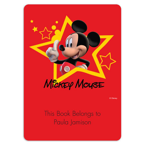 Mickey & Friends Fun-tastic Book Plate Labels