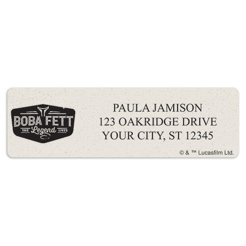 Book of Boba Fett Sheet Labels