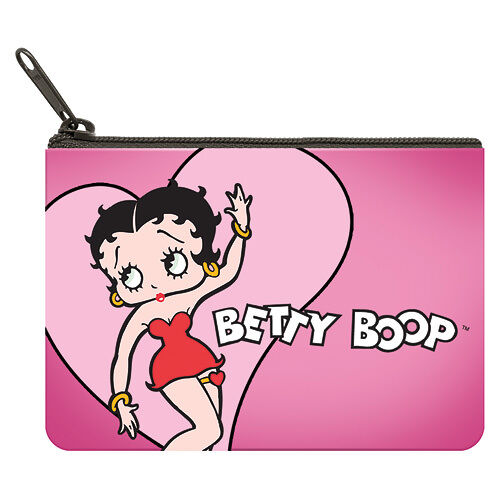 Betty Boop Pink Heart Coin Purse
