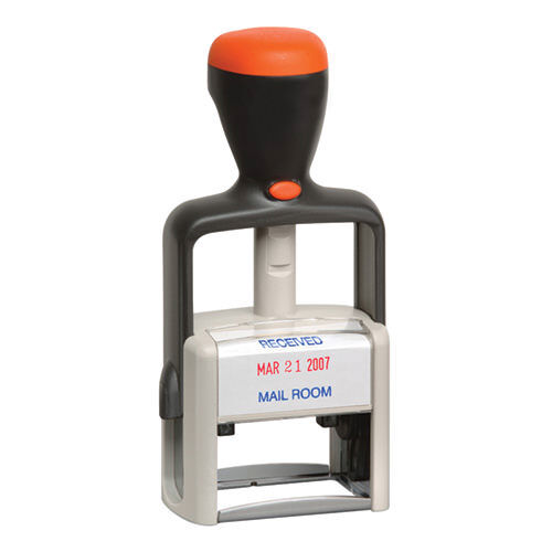 2-Color Heavy Duty Self-Inking Date Stamp
