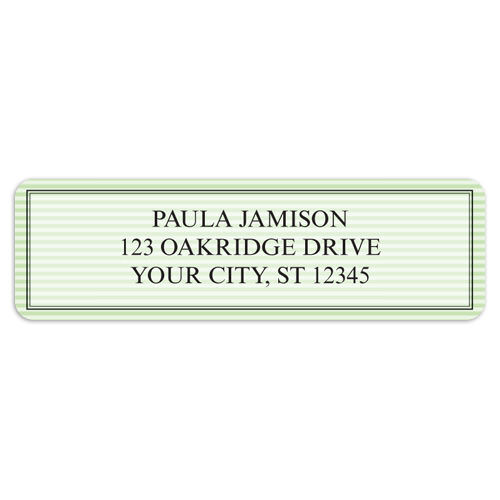 Green Safety Sheet Labels