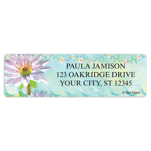 Gail Marie Colorful Blooms Sheet Labels