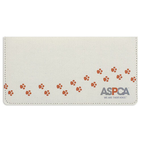 ASPCA  Canvas Checkbook Cover