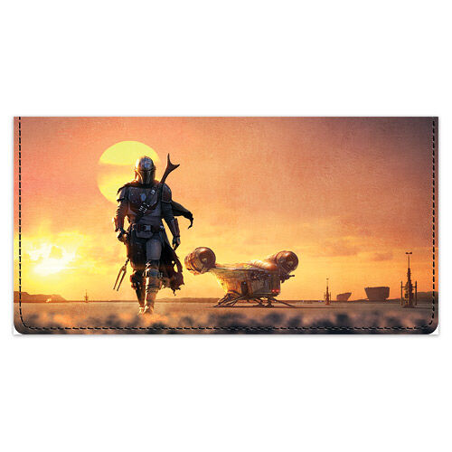Star Wars The Mandalorian Leather Cover