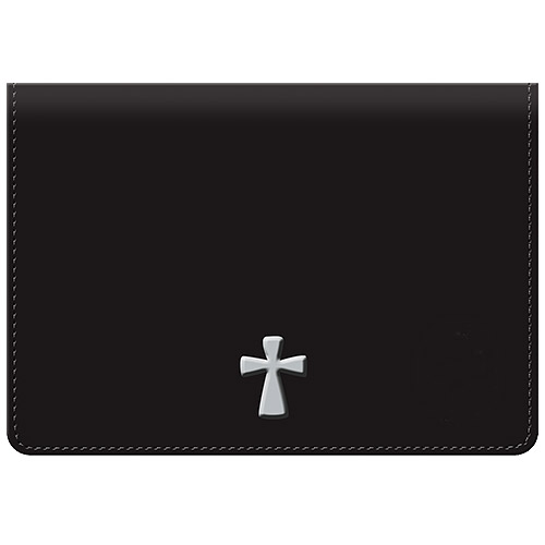 Cross Top Stub Leather Cover