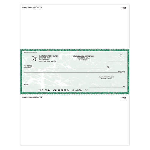 Marble Green Laser Voucher - Check in Middle