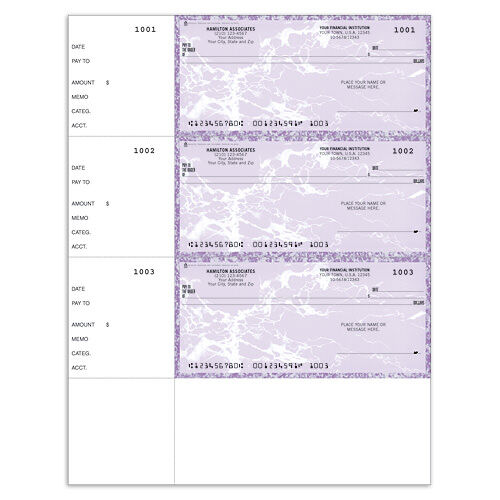 Park Avenue Laser Wallet (Lavender)
