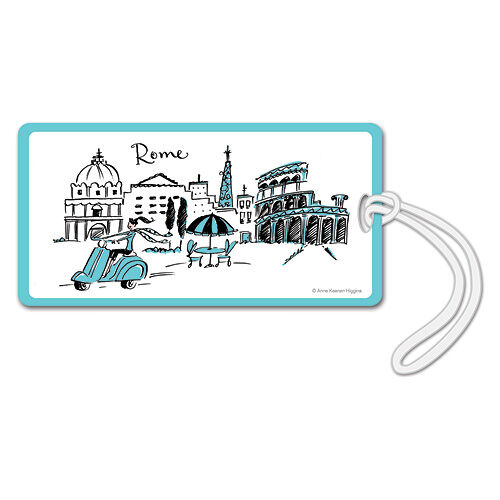 Roaming in Rome Luggage Tags