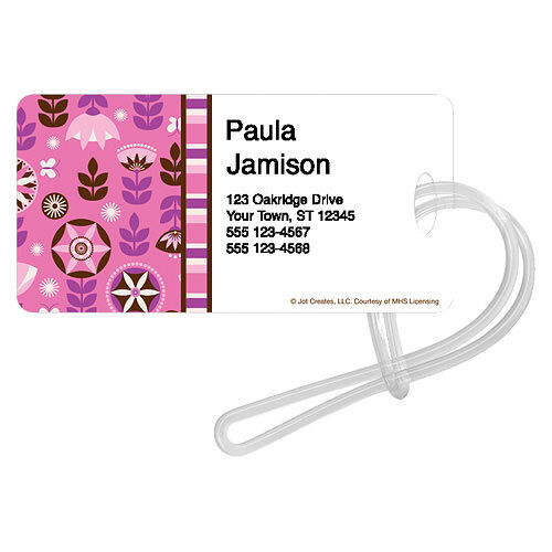 Izzy Floral Luggage Tags