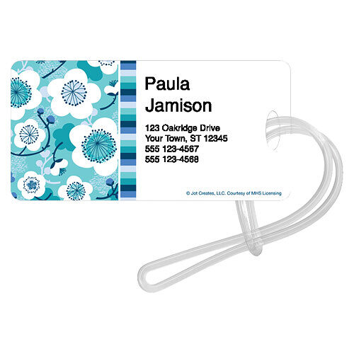 Underwater Blossoms Luggage Tags