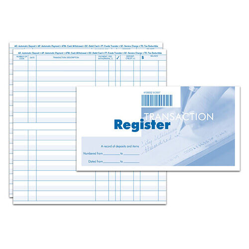 Extra Check Registers