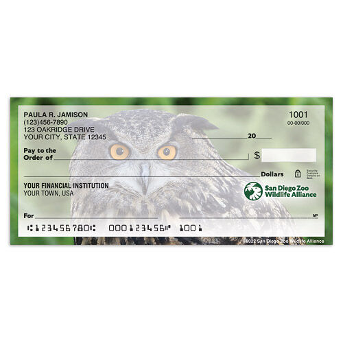 San Diego Zoo Owl Checks