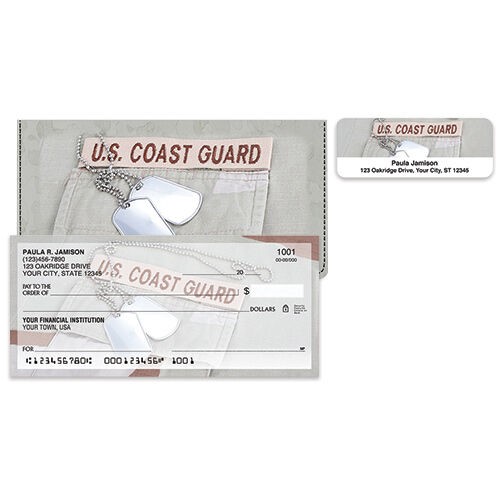 U.S. Coast Guard Personal Check Bundle | Checks In The Mail