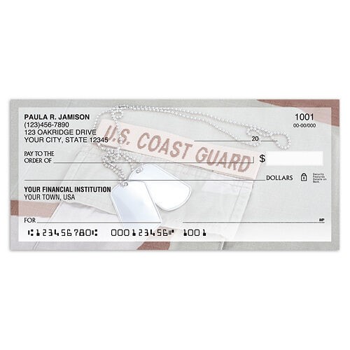U.S. Coast Guard Personal Checks | Checks In The Mail