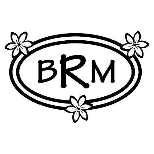 3 Flowers Monogram Stamp
