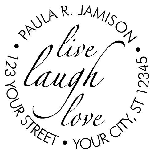 Live, Laugh, Love Stamp