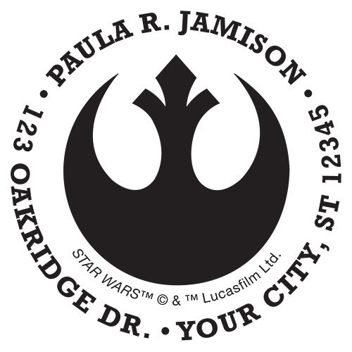 Star Wars Rebel Alliance Stamp