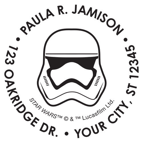 Star Wars Stormtrooper Stamp