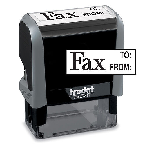 FAXED TO/FROM Stock Title Stamp