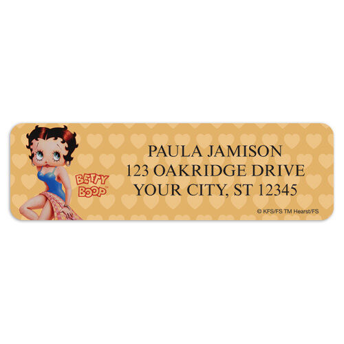 Betty Boop Vintage Pin Ups Labels