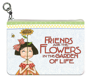 Sunflower Girl Coin Purse