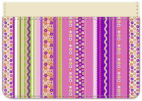 Candy Stripe Debit Caddy