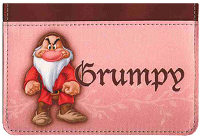 Order your personal checks- Disney - Grumpy Debit Caddy 