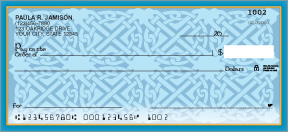 Celtic Patterns Personal Checks