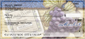 Fine Wine Personal Checks - 4 images