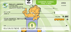 Garfield Go Green Personal Checks