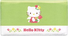 Hello Kitty Blooms Leather Cover