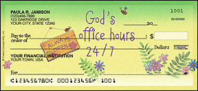Order personal checkbook covers - Laughter for the Soul Checks