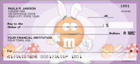 M&M's Easter Checks