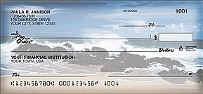 Scenic Checkbook Covers, Address Labels Online - Paradise Beach Waters Checks