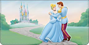 Disney Princess Leather Checkbook Cover