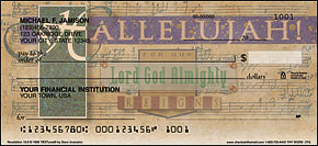 Order personal checkbook covers - Thy Word Checks