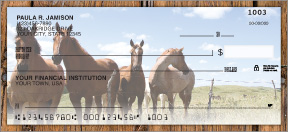Checks Online with Horses - Wild West Horses Checks 