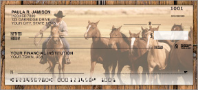 Wild West Personal Checks - 4 images