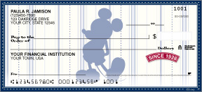 Mickey Silhouette Checks